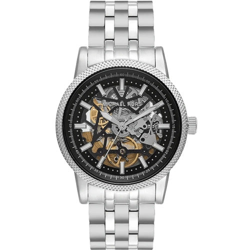 Mk skeleton watch best sale