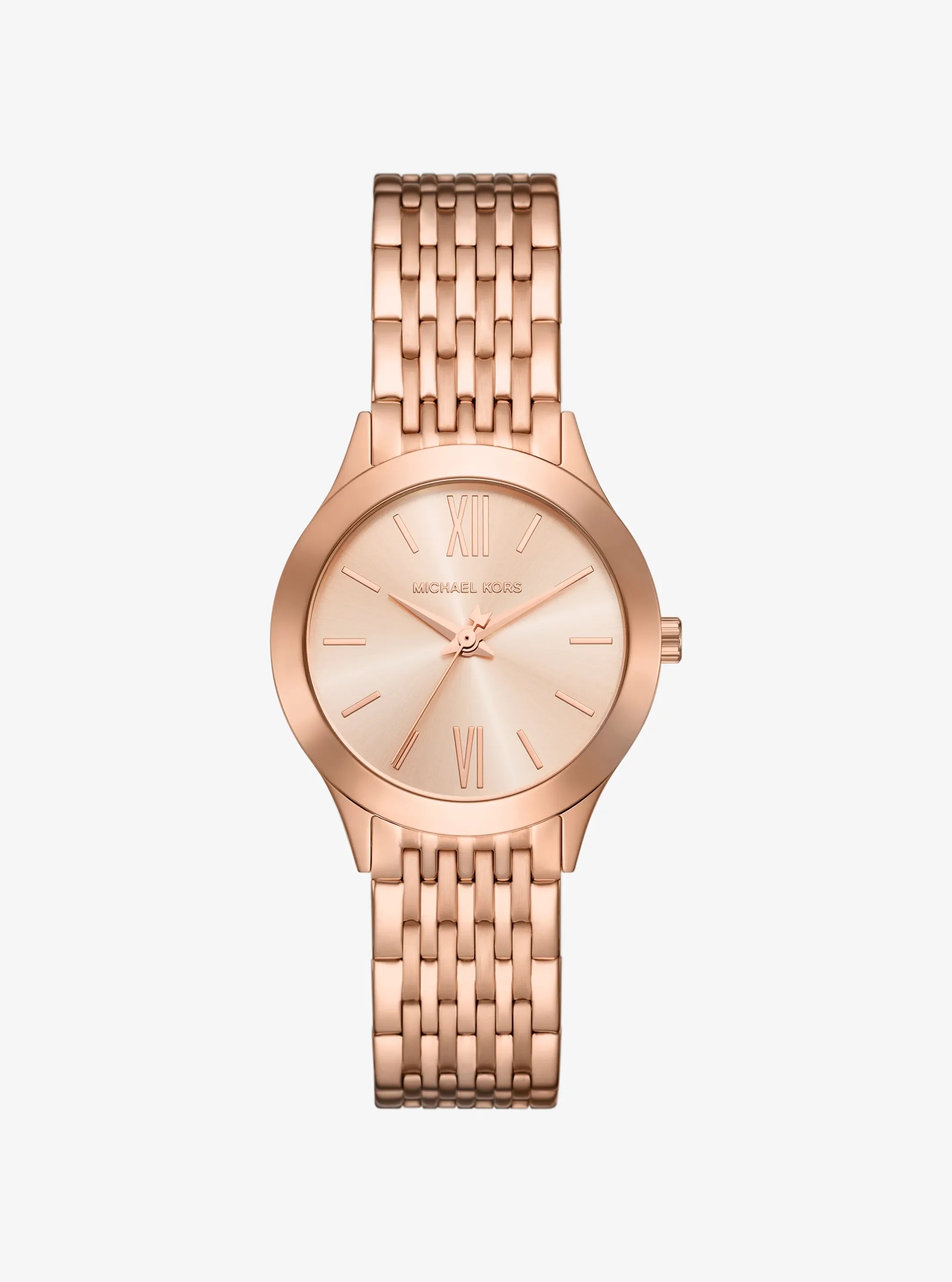 Michael Kors Mini Aspyn Rose Gold Dial Women Quartz 33mm MKO1216
