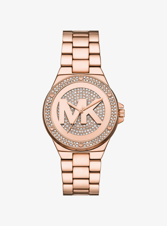 Michael Kors Lennox Rose Gold Dial Women Quartz 37mm MKO1221
