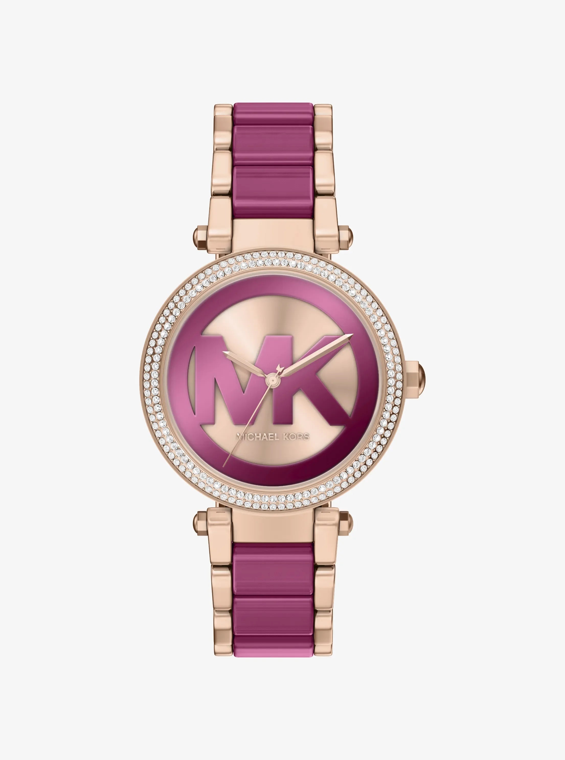 Michael Kors Parker Rose Gold Dial Women Quartz 39MM MKO1256
