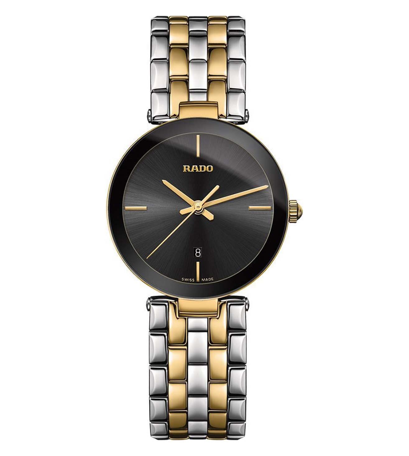 Florence Quartz Black Stainless Steel,Rado Florence Black Dial Women 28mm