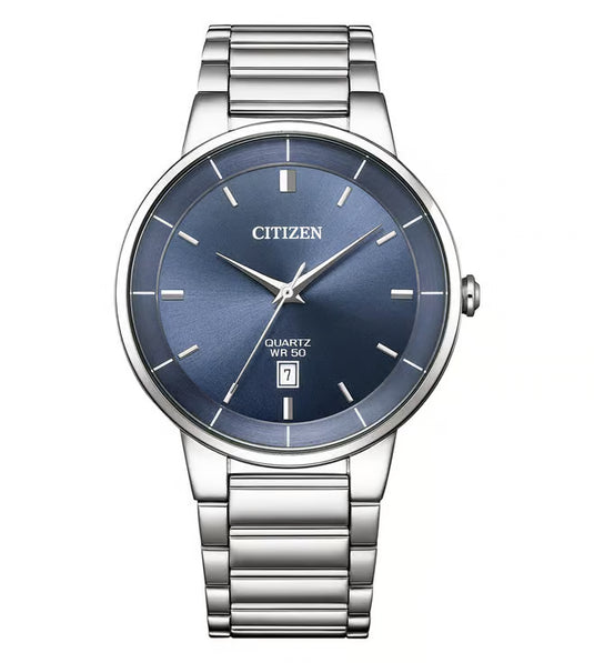 Citizen Quartz Blue Dial Quartz Men 40mm BI5120-51L