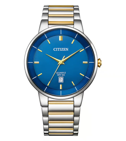 Citizen Quartz Blue Dial Quartz Men 40mm BI5124-50L