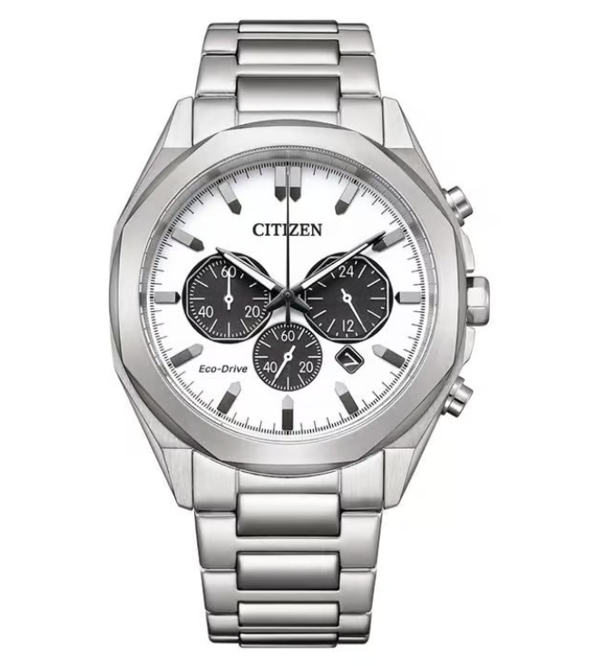 Citizen Eco-Drive
 White Dial Quartz Men 41mm CA4590-81A