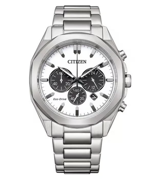 Citizen Eco-Drive
 White Dial Quartz Men 41mm CA4590-81A
