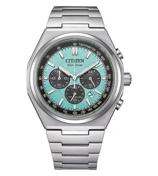 Citizen Zenshin Blue Dial Quartz Men 42.5mm CA4610-85M