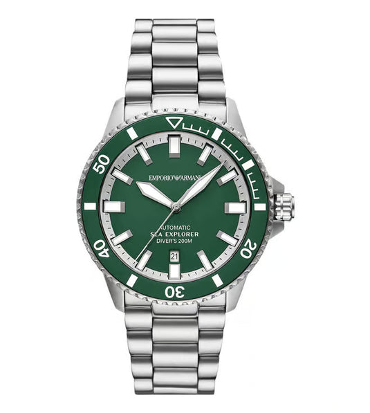 Emporio Armani Sea Explorer Green Dial Men 42mm AR60088