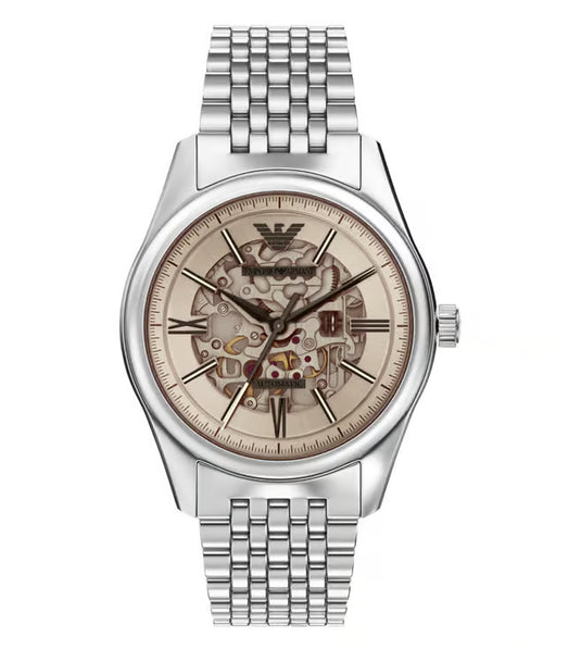 Emporio Armani Antonio Beige Dial Men 43mm AR60095