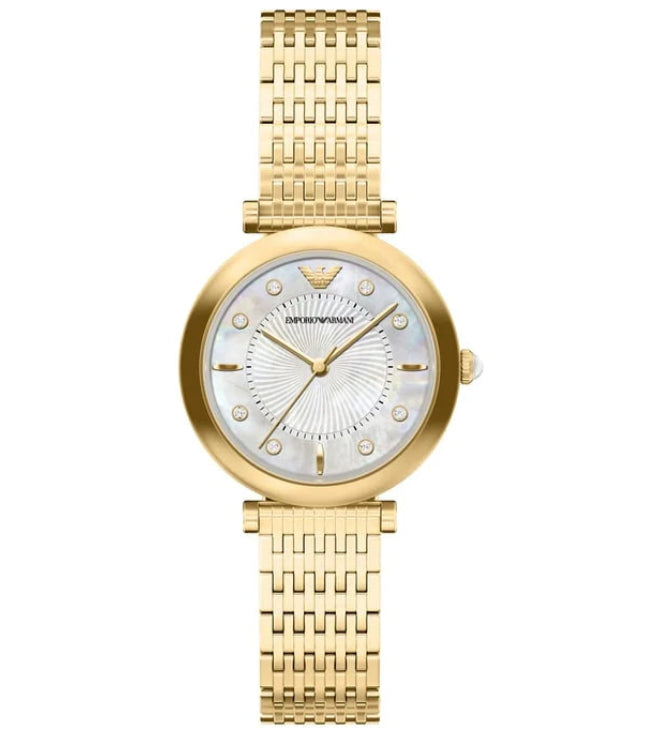 Emporio Armani Archelia White Mother-Of-Pearl Dial Women 32mm AR11809