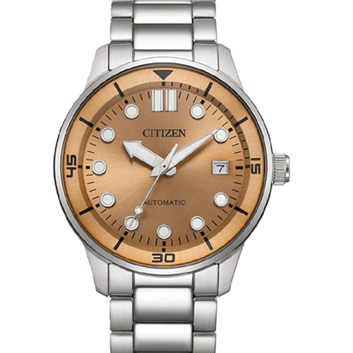 Citizen Mechanical Brown Dial Men 40mm NJ0191-83X
