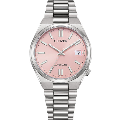 Citizen Tsuyosa Mechanical Pink Dial Unisex 37mm NJ0200-50Z
