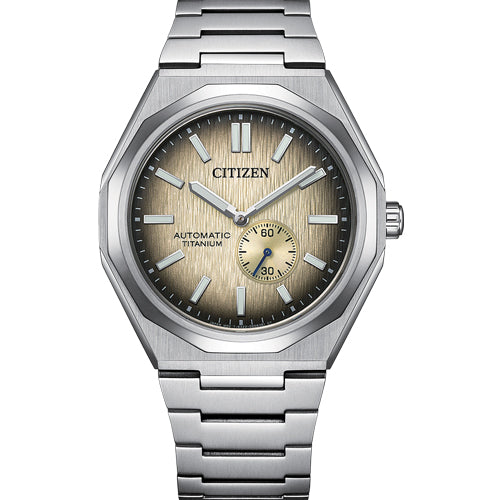 Citizen Zenshin Gold Mechanical Toned Degrade Dial Men 40.5mm NK5020-58P