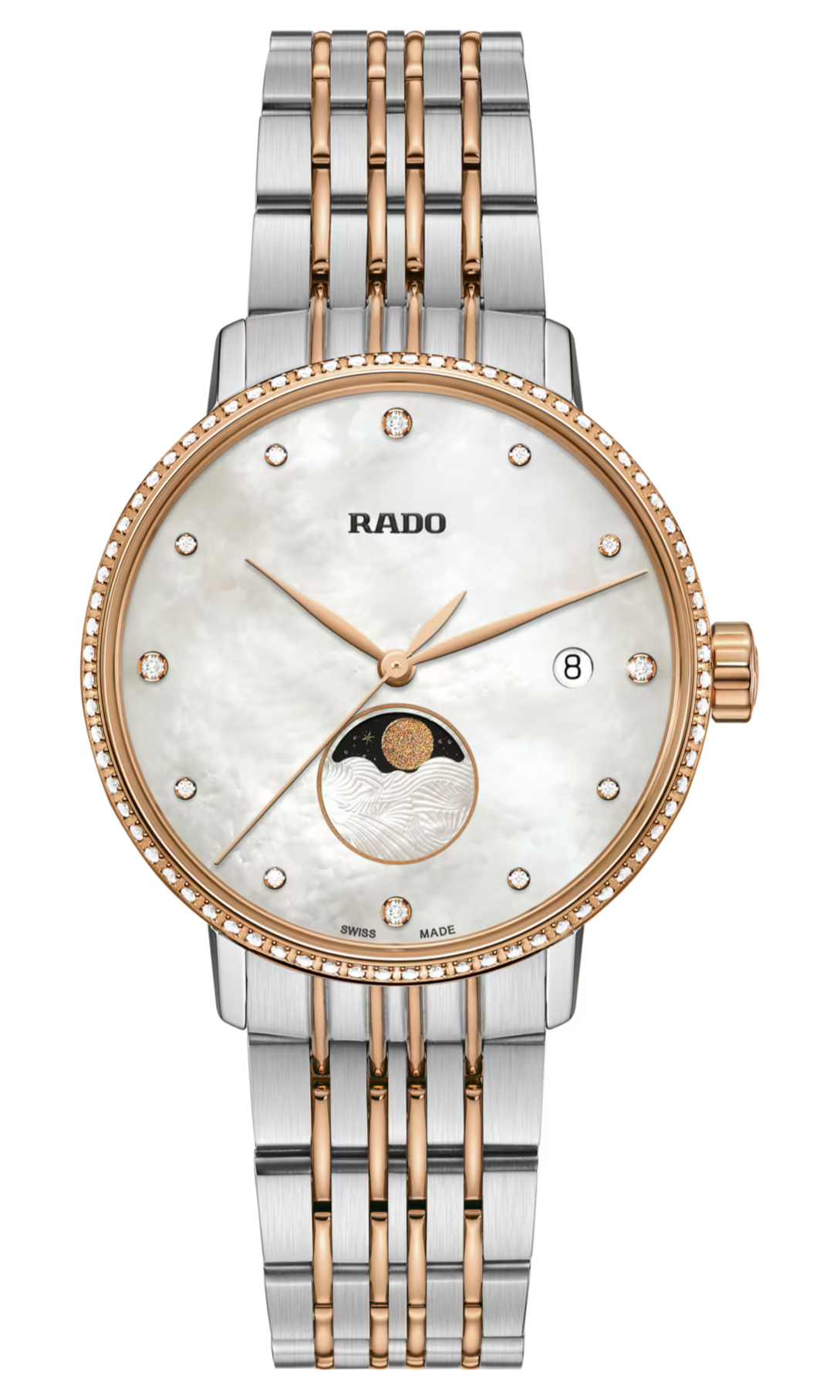 Rado Coupole Diamonds White Dial Women 34mm