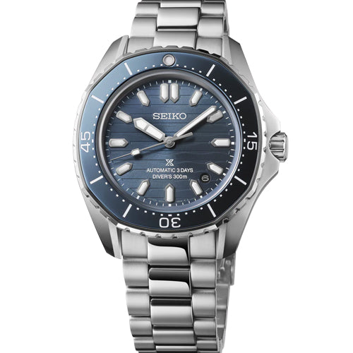 Seiko Prospex Diver’s Watch Polygonal in Coastline-cobalt Blue Dial Men 41.25mm SPB483J1