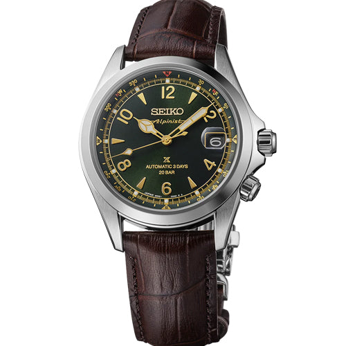Seiko Prospex Alpinist in ‘Classic Pine’ Green Green Dial Men 39.5mm SPB507J1