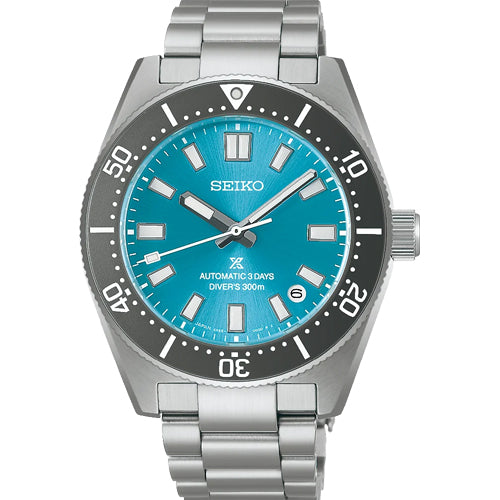 Seiko Prospex 1965 Heritage Diver’s Watch Save the Ocean Limited Edition in ‘tranquil teal’ Teal Dial Men 40mm SPB545J1