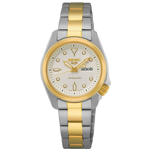 Seiko 5 Sports Compact White Dial Women 28mm SRE004K1