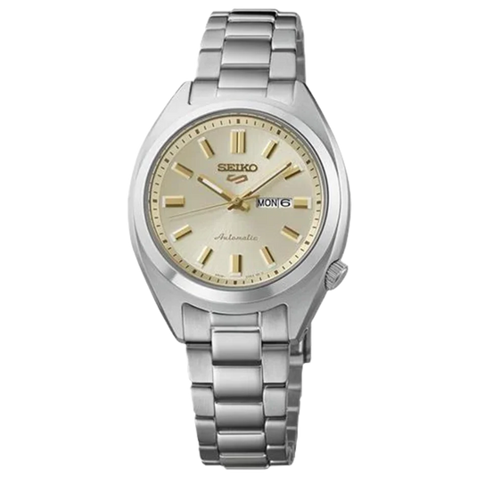 Seiko 5 Sports Cream Dial Women 32mm SRE023K1