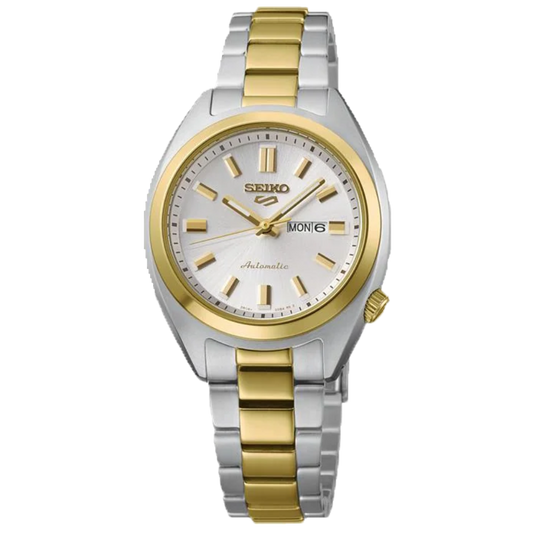 Seiko 5 Sports Silver Dial Women 32mm SRE024K1