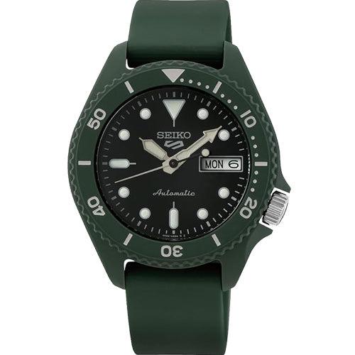 Seiko 5 Sports Green Dial Men 38mm