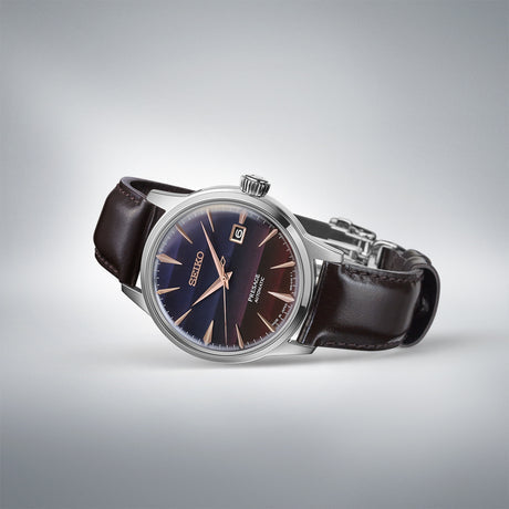 seiko presage burgundy