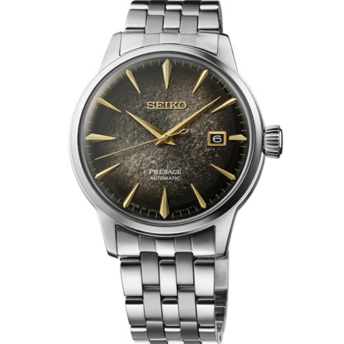 Seiko Presage Cocktail Time Star Bar Black Dial Men 40.5mm SRPK93J1