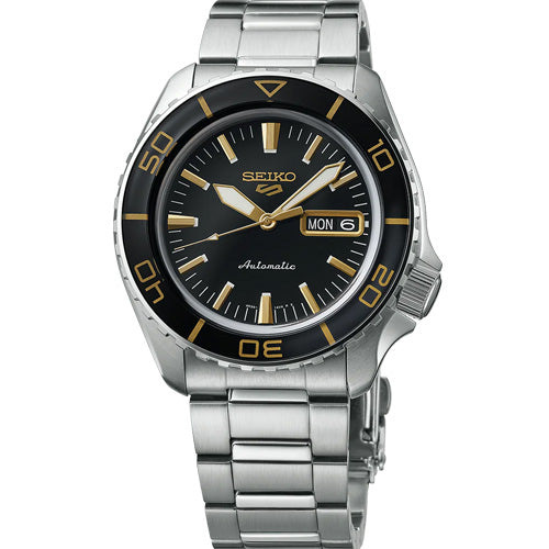 Seiko 5 Sports Black Dial Men 42.5mm SRPK99K1