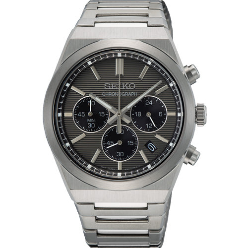 Seiko Sport Grey Dial Men 40mm