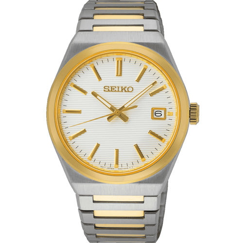 Seiko Classic White Dial Men 38.5mm SUR558P1