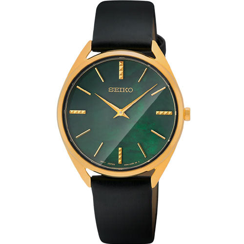 Seiko Dress Green Mother-Of-Pearl Dial Women 32mm Seiko Dress Green Mother-Of-Pearl Dial Women 32mm
