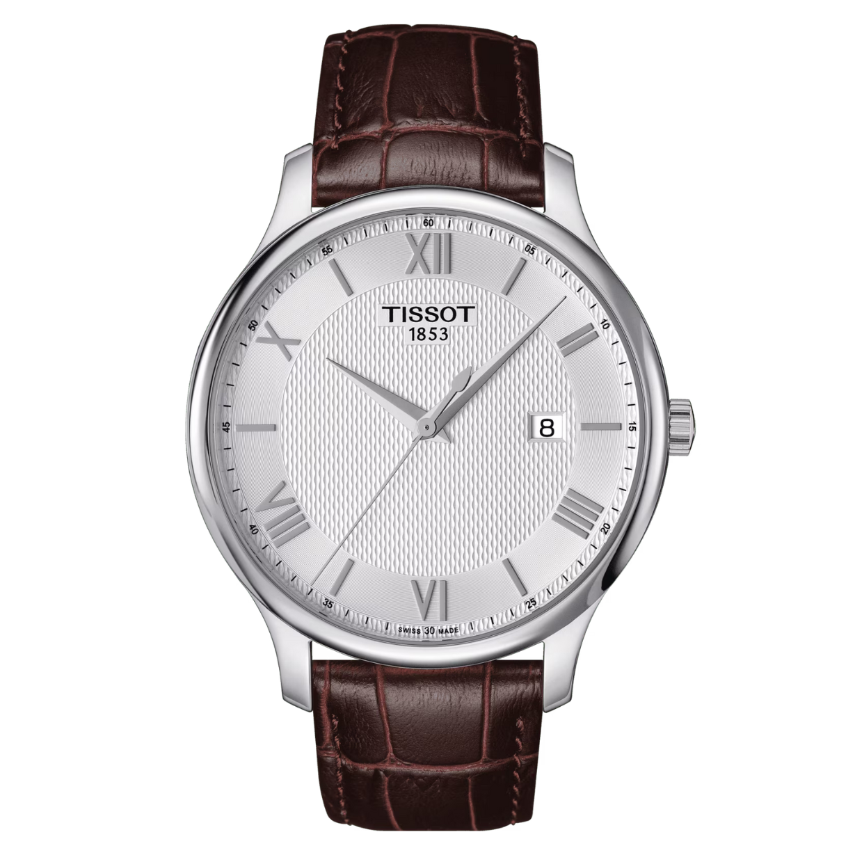 Tissot T-Classic Silver Dial Men 42mm