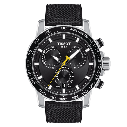 Tissot T-Sport Black Dial Men 45.5mm