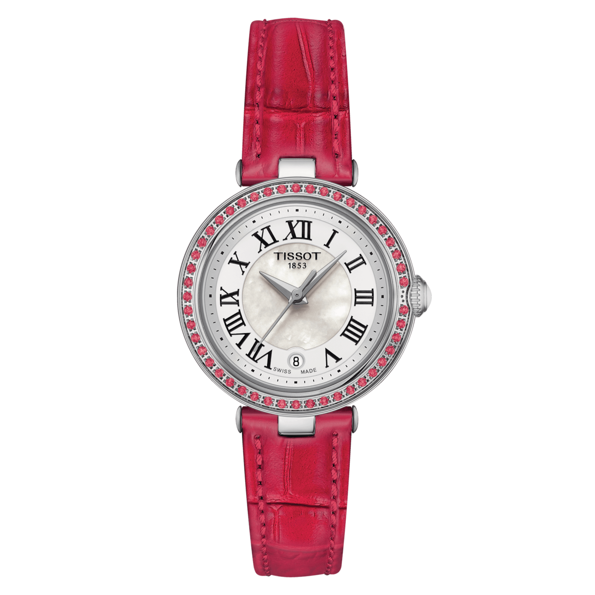 Tissot T-Lady Bellissima Small Lady White Mother-Of-Pearl Dial Women 26mm