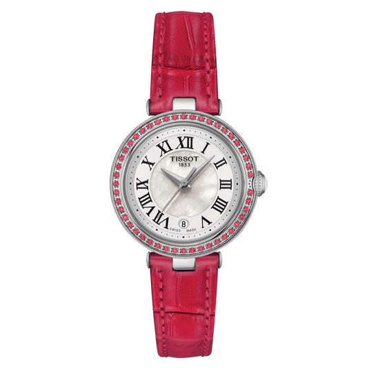 Tissot T-Lady Bellissima Small Lady White Mother-Of-Pearl Dial Women 26mm