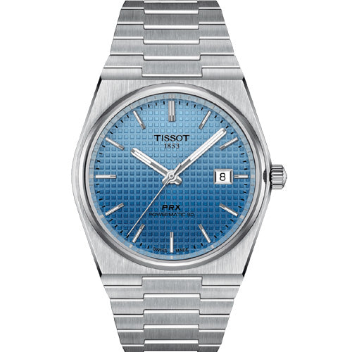 Tissot T-Classic Ice Blue Chameleon Dial Men 40mm T1374071135101