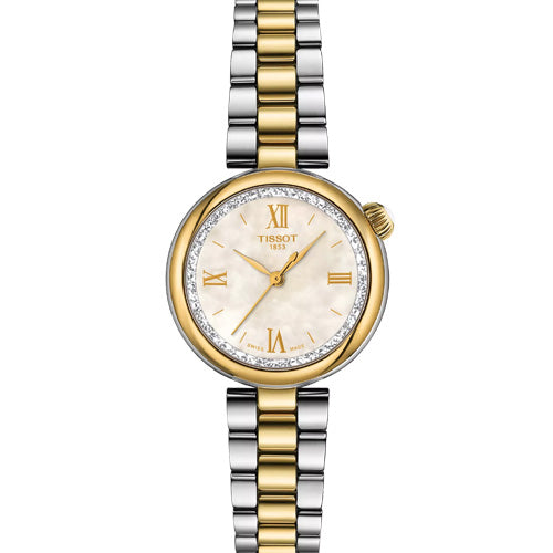 Tissot T-Lady Desir White Mother-Of-Pearl Dial Women 28mm T1520102211801