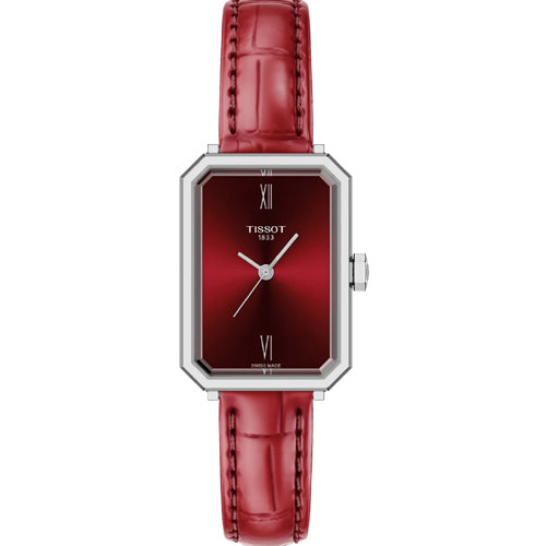 Tissot T-Classic SRV Red Dial Women 30mm T160.110.16.423.00