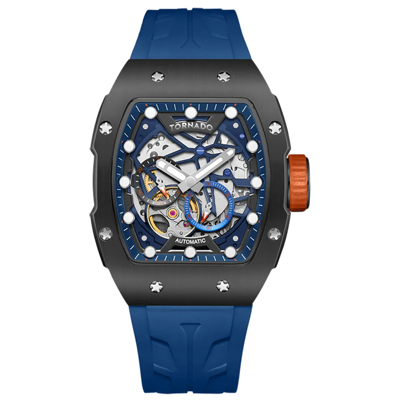 Tornado Xenith Blue Dial Automatic Men 39mm T24302-XSNN