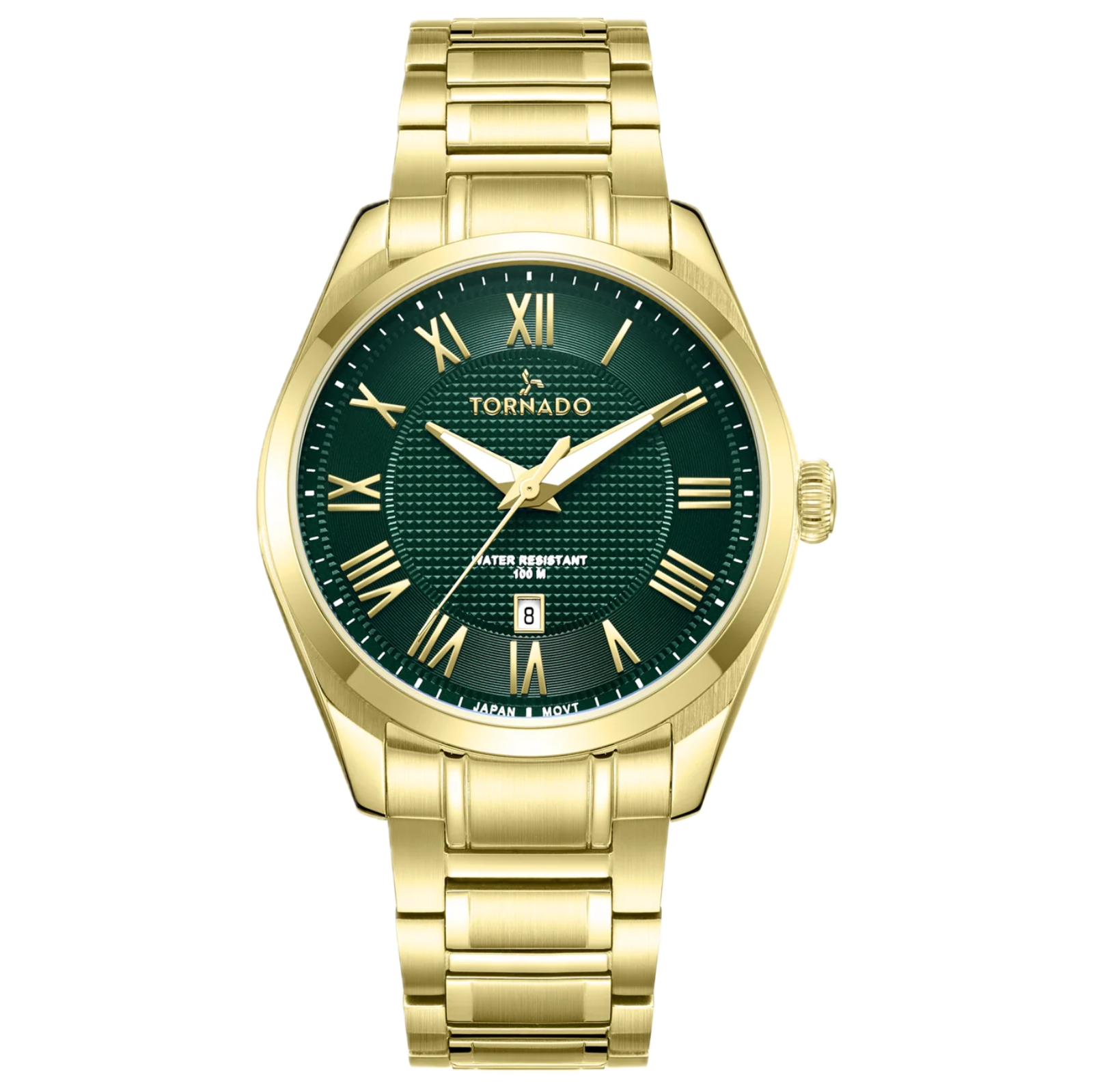 Tornado Celestia Green Dial Quartz Men 42mm T8007-GBGH