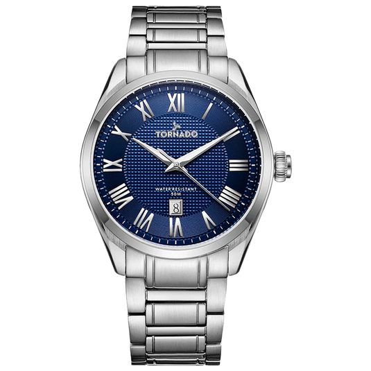 Tornado Celestia Blue Dial Quartz Men 42mm T8007-SBSN