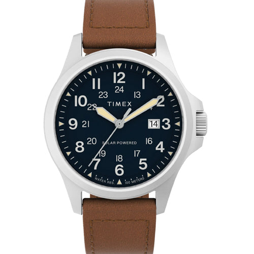 Timex Expedition North Blue Round Dial Analog Men's Watch 41mm TW2V03600X6