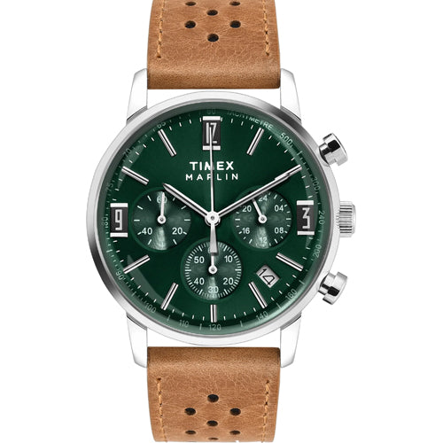Timex Marlin Green Round Dial Analog Men's Watch  42mm TWEG26702