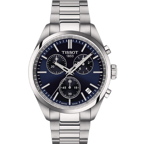 Tissot T-Classic Blue Dial Men 40mm T1504171104100