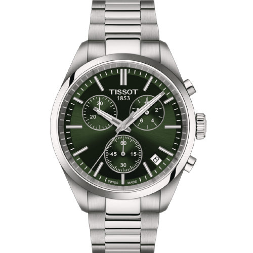 Tissot T-Classic Green Dial Men 40mm T1504171109100