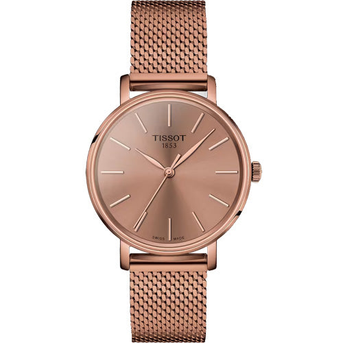 Tissot T-Classic Pink Dial Women 34mm