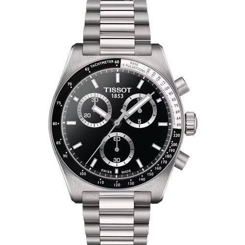 Tissot T-Sport Black Dial Men 40mm