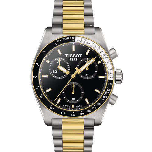 Tissot T-Sport Black Dial Men 40mm