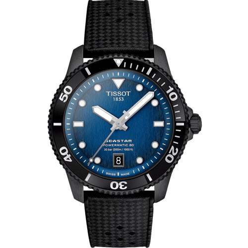 Tissot T-Sport Graded Blue & Black Dial Men 40mm