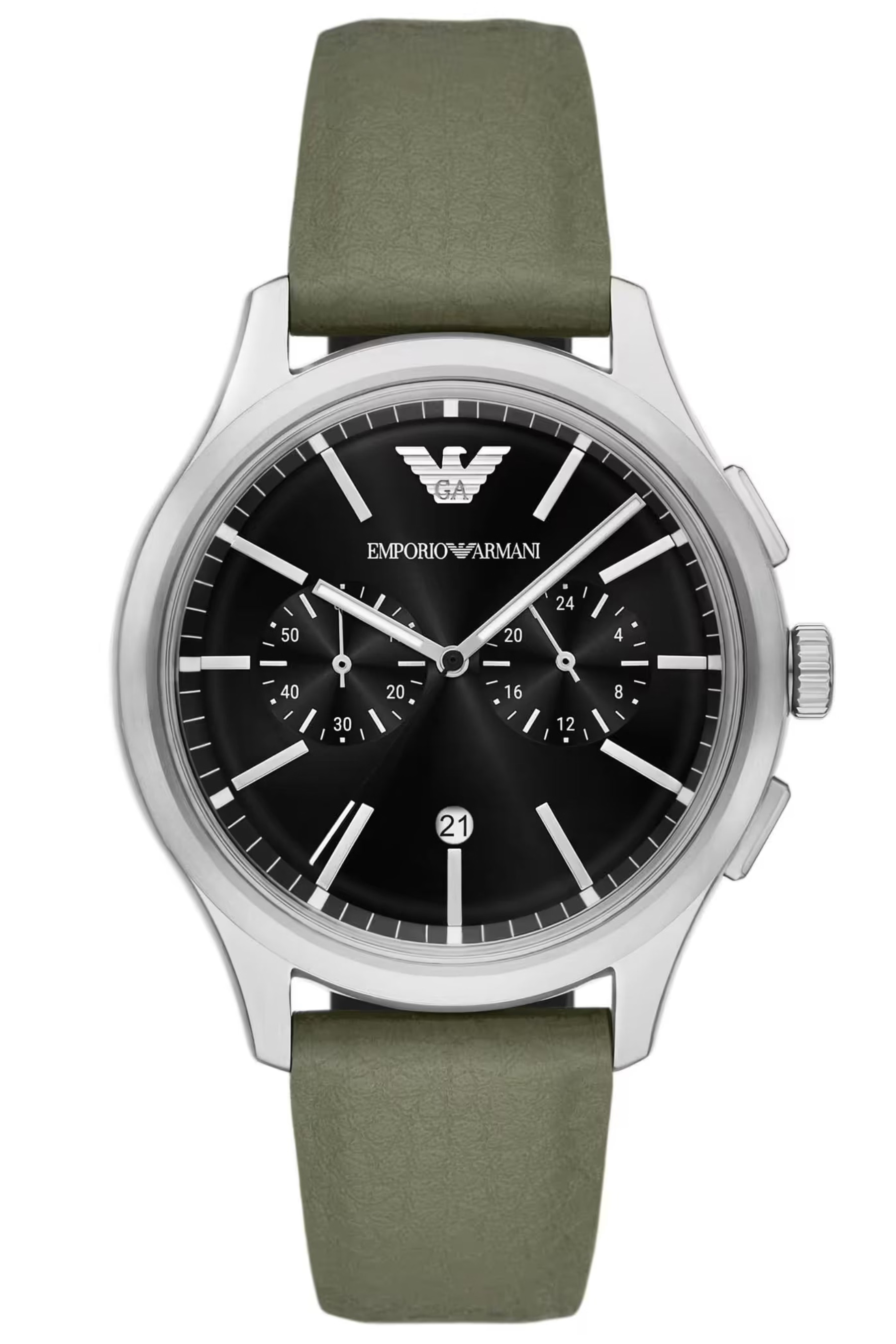 Emporio Armani Dario Black Dial Men 42mm AR11693