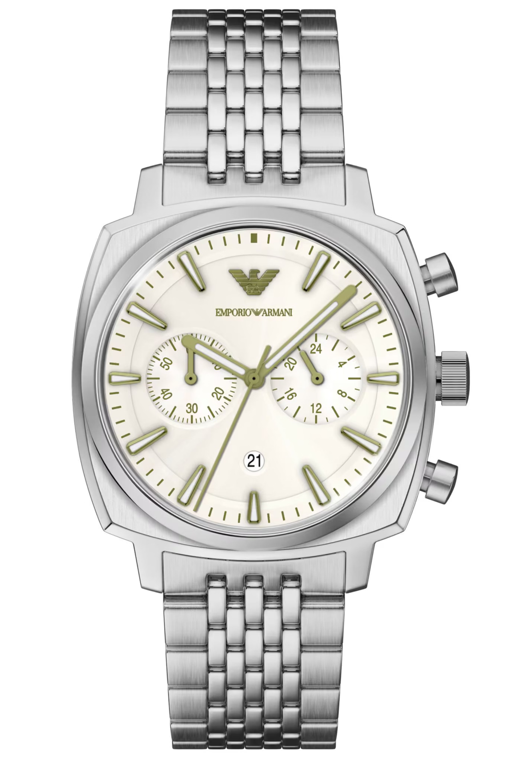 Emporio Armani Carlo Ivory Dial Men 40mm AR11800